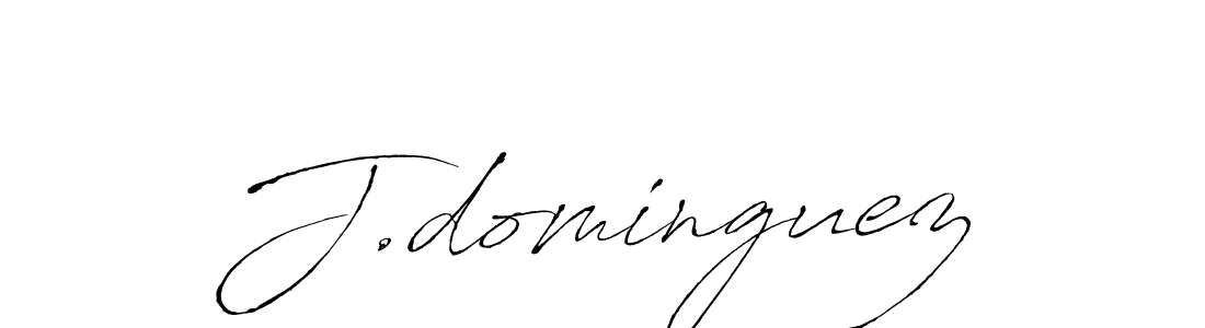 The best way (Antro_Vectra) to make a short signature is to pick only two or three words in your name. The name J.dominguez include a total of six letters. For converting this name. J.dominguez signature style 6 images and pictures png