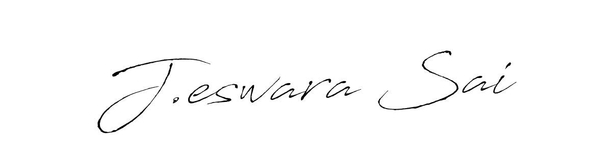 You should practise on your own different ways (Antro_Vectra) to write your name (J.eswara Sai) in signature. don't let someone else do it for you. J.eswara Sai signature style 6 images and pictures png