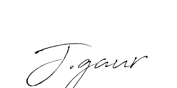 The best way (Antro_Vectra) to make a short signature is to pick only two or three words in your name. The name J.gaur include a total of six letters. For converting this name. J.gaur signature style 6 images and pictures png