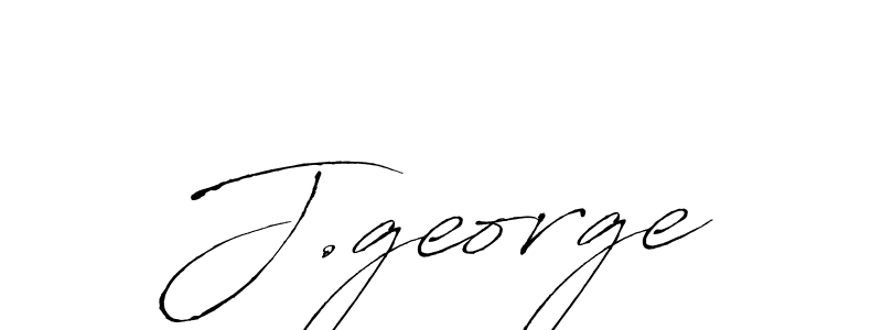 if you are searching for the best signature style for your name J.george. so please give up your signature search. here we have designed multiple signature styles  using Antro_Vectra. J.george signature style 6 images and pictures png