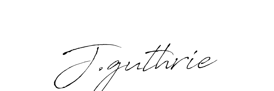 Design your own signature with our free online signature maker. With this signature software, you can create a handwritten (Antro_Vectra) signature for name J.guthrie. J.guthrie signature style 6 images and pictures png