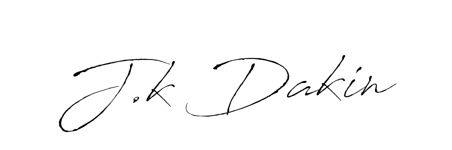 Make a beautiful signature design for name J.k Dakin. Use this online signature maker to create a handwritten signature for free. J.k Dakin signature style 6 images and pictures png