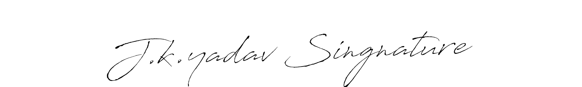 Here are the top 10 professional signature styles for the name J.k.yadav Singnature. These are the best autograph styles you can use for your name. J.k.yadav Singnature signature style 6 images and pictures png