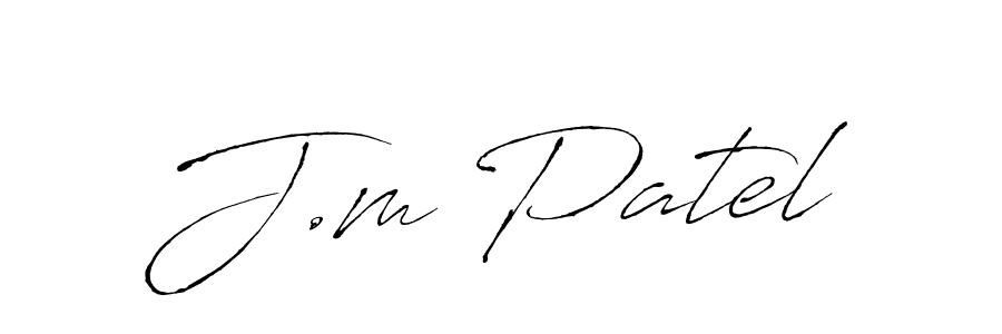 Make a beautiful signature design for name J.m Patel. Use this online signature maker to create a handwritten signature for free. J.m Patel signature style 6 images and pictures png