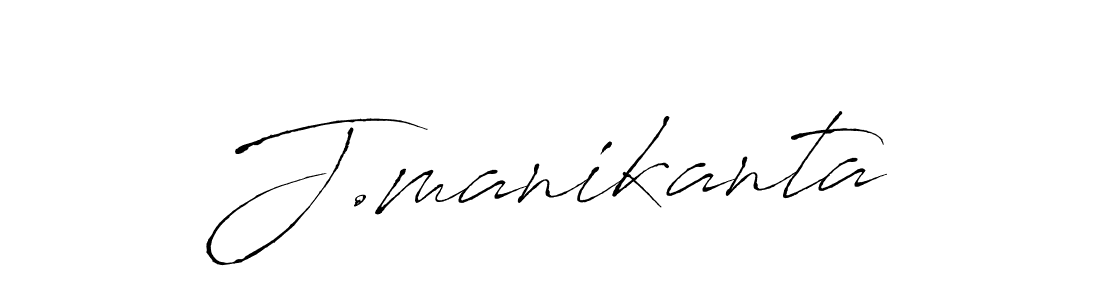 Also we have J.manikanta name is the best signature style. Create professional handwritten signature collection using Antro_Vectra autograph style. J.manikanta signature style 6 images and pictures png