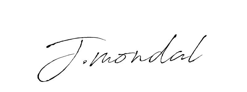 You should practise on your own different ways (Antro_Vectra) to write your name (J.mondal) in signature. don't let someone else do it for you. J.mondal signature style 6 images and pictures png