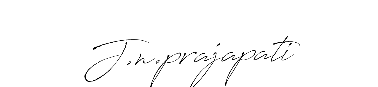 Design your own signature with our free online signature maker. With this signature software, you can create a handwritten (Antro_Vectra) signature for name J.n.prajapati. J.n.prajapati signature style 6 images and pictures png