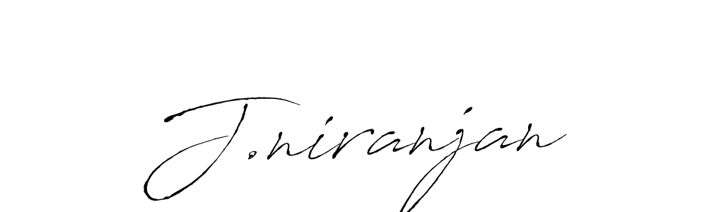 How to make J.niranjan signature? Antro_Vectra is a professional autograph style. Create handwritten signature for J.niranjan name. J.niranjan signature style 6 images and pictures png