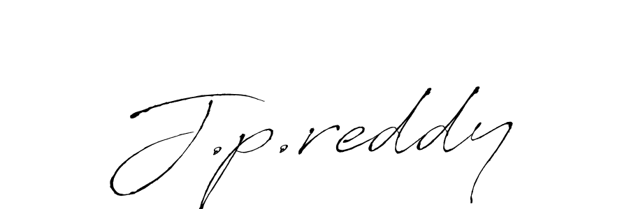 How to make J.p.reddy signature? Antro_Vectra is a professional autograph style. Create handwritten signature for J.p.reddy name. J.p.reddy signature style 6 images and pictures png