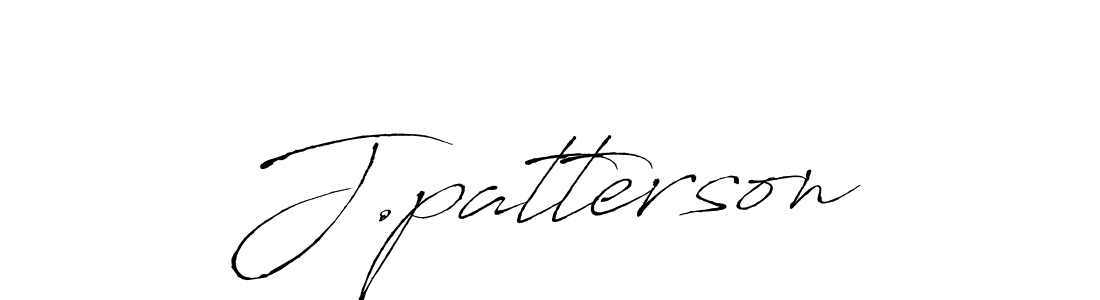 How to make J.patterson name signature. Use Antro_Vectra style for creating short signs online. This is the latest handwritten sign. J.patterson signature style 6 images and pictures png