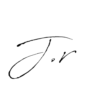 if you are searching for the best signature style for your name J.r. so please give up your signature search. here we have designed multiple signature styles  using Antro_Vectra. J.r signature style 6 images and pictures png