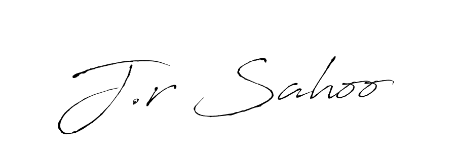 if you are searching for the best signature style for your name J.r Sahoo. so please give up your signature search. here we have designed multiple signature styles  using Antro_Vectra. J.r Sahoo signature style 6 images and pictures png