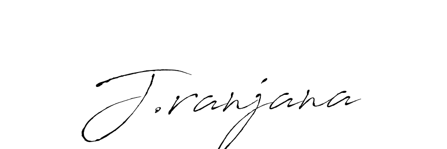 Also we have J.ranjana name is the best signature style. Create professional handwritten signature collection using Antro_Vectra autograph style. J.ranjana signature style 6 images and pictures png