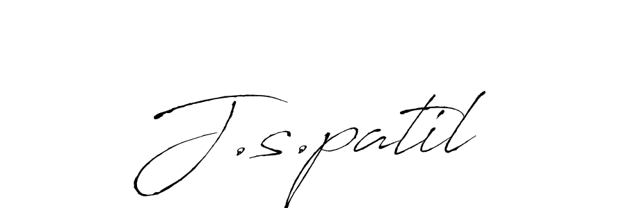 Make a beautiful signature design for name J.s.patil. Use this online signature maker to create a handwritten signature for free. J.s.patil signature style 6 images and pictures png