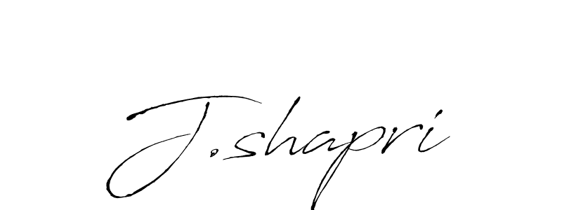 J.shapri stylish signature style. Best Handwritten Sign (Antro_Vectra) for my name. Handwritten Signature Collection Ideas for my name J.shapri. J.shapri signature style 6 images and pictures png