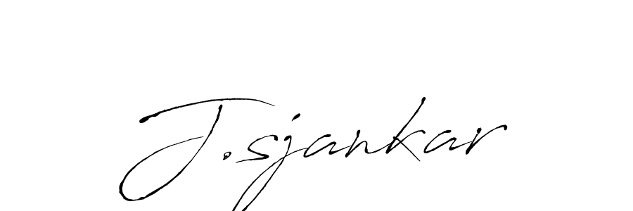 if you are searching for the best signature style for your name J.sjankar. so please give up your signature search. here we have designed multiple signature styles  using Antro_Vectra. J.sjankar signature style 6 images and pictures png