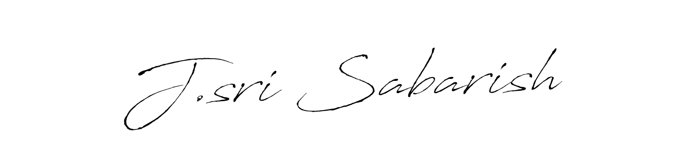 Also we have J.sri Sabarish name is the best signature style. Create professional handwritten signature collection using Antro_Vectra autograph style. J.sri Sabarish signature style 6 images and pictures png