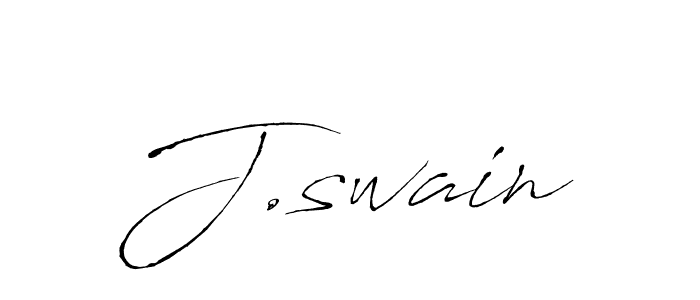 How to make J.swain name signature. Use Antro_Vectra style for creating short signs online. This is the latest handwritten sign. J.swain signature style 6 images and pictures png