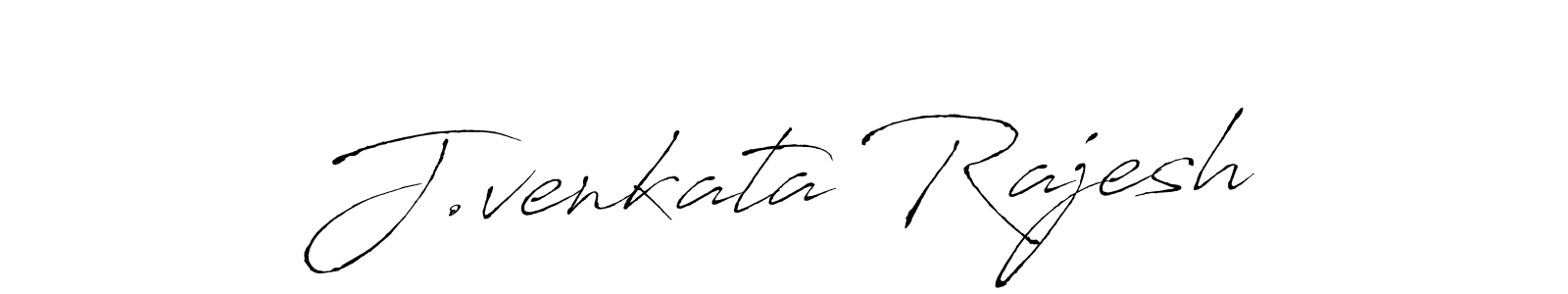 You should practise on your own different ways (Antro_Vectra) to write your name (J.venkata Rajesh) in signature. don't let someone else do it for you. J.venkata Rajesh signature style 6 images and pictures png