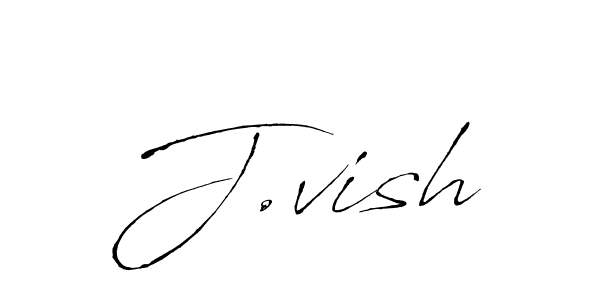 Also You can easily find your signature by using the search form. We will create J.vish name handwritten signature images for you free of cost using Antro_Vectra sign style. J.vish signature style 6 images and pictures png