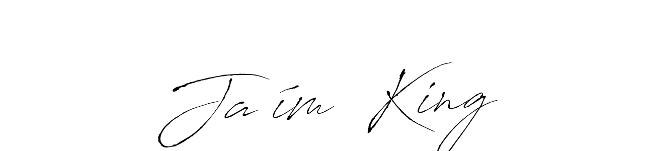 How to make Jaším  King name signature. Use Antro_Vectra style for creating short signs online. This is the latest handwritten sign. Jaším  King signature style 6 images and pictures png