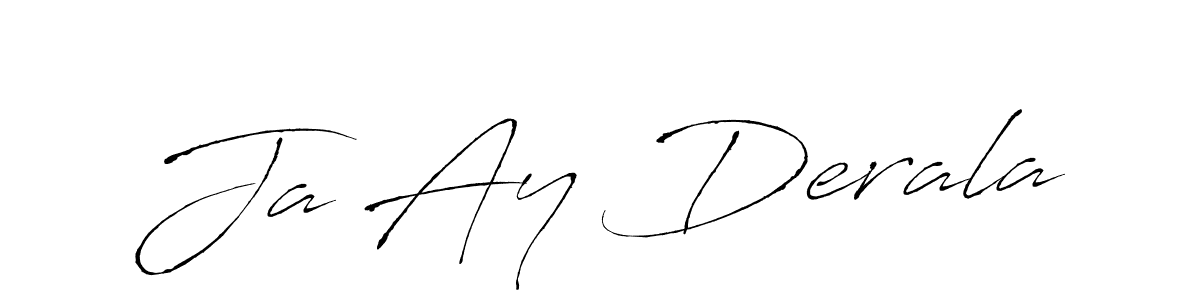 Make a beautiful signature design for name Ja Ay Derala. Use this online signature maker to create a handwritten signature for free. Ja Ay Derala signature style 6 images and pictures png