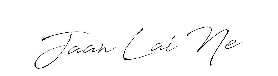 Design your own signature with our free online signature maker. With this signature software, you can create a handwritten (Antro_Vectra) signature for name Jaan Lai Ne. Jaan Lai Ne signature style 6 images and pictures png