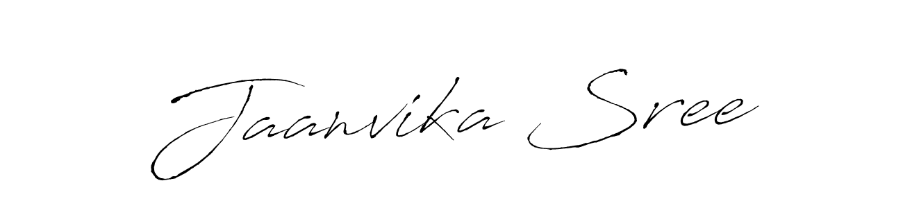 Design your own signature with our free online signature maker. With this signature software, you can create a handwritten (Antro_Vectra) signature for name Jaanvika Sree. Jaanvika Sree signature style 6 images and pictures png