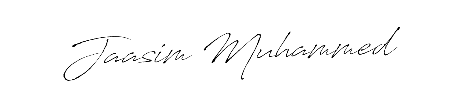 How to make Jaasim Muhammed name signature. Use Antro_Vectra style for creating short signs online. This is the latest handwritten sign. Jaasim Muhammed signature style 6 images and pictures png