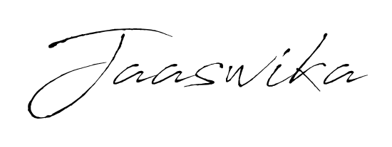 Make a beautiful signature design for name Jaaswika. With this signature (Antro_Vectra) style, you can create a handwritten signature for free. Jaaswika signature style 6 images and pictures png
