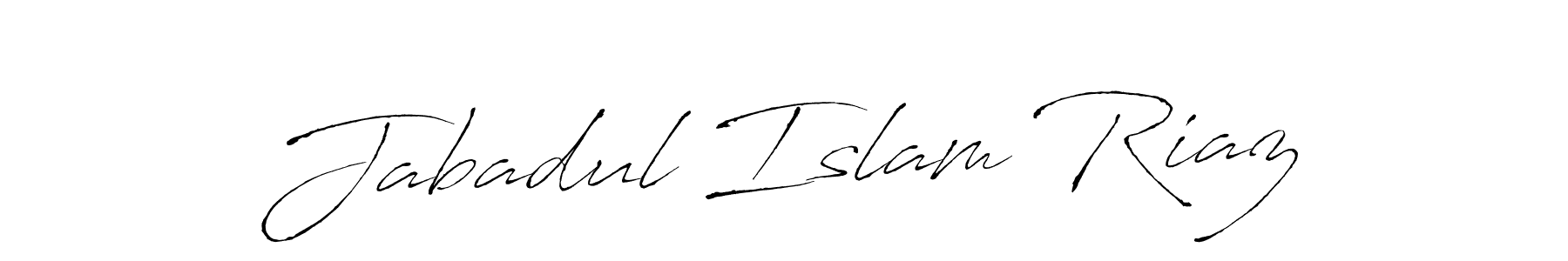 How to make Jabadul Islam Riaz signature? Antro_Vectra is a professional autograph style. Create handwritten signature for Jabadul Islam Riaz name. Jabadul Islam Riaz signature style 6 images and pictures png