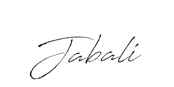 Use a signature maker to create a handwritten signature online. With this signature software, you can design (Antro_Vectra) your own signature for name Jabali. Jabali signature style 6 images and pictures png