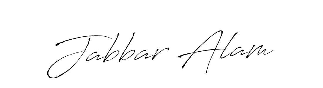 Create a beautiful signature design for name Jabbar Alam. With this signature (Antro_Vectra) fonts, you can make a handwritten signature for free. Jabbar Alam signature style 6 images and pictures png