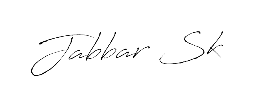 Jabbar Sk stylish signature style. Best Handwritten Sign (Antro_Vectra) for my name. Handwritten Signature Collection Ideas for my name Jabbar Sk. Jabbar Sk signature style 6 images and pictures png