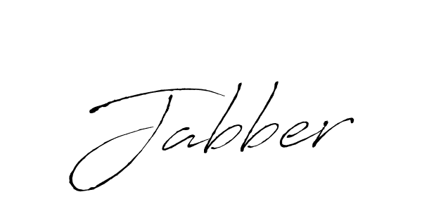 Design your own signature with our free online signature maker. With this signature software, you can create a handwritten (Antro_Vectra) signature for name Jabber. Jabber signature style 6 images and pictures png