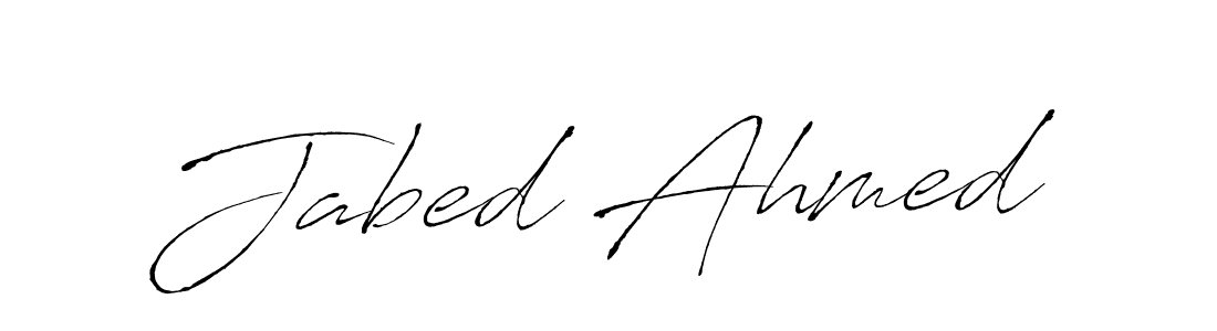 Antro_Vectra is a professional signature style that is perfect for those who want to add a touch of class to their signature. It is also a great choice for those who want to make their signature more unique. Get Jabed Ahmed name to fancy signature for free. Jabed Ahmed signature style 6 images and pictures png