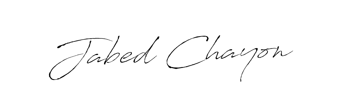 Jabed Chayon stylish signature style. Best Handwritten Sign (Antro_Vectra) for my name. Handwritten Signature Collection Ideas for my name Jabed Chayon. Jabed Chayon signature style 6 images and pictures png