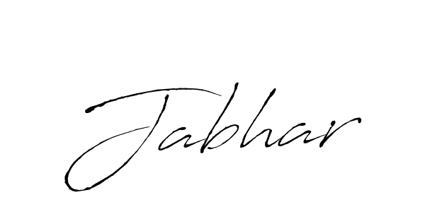 Use a signature maker to create a handwritten signature online. With this signature software, you can design (Antro_Vectra) your own signature for name Jabhar. Jabhar signature style 6 images and pictures png