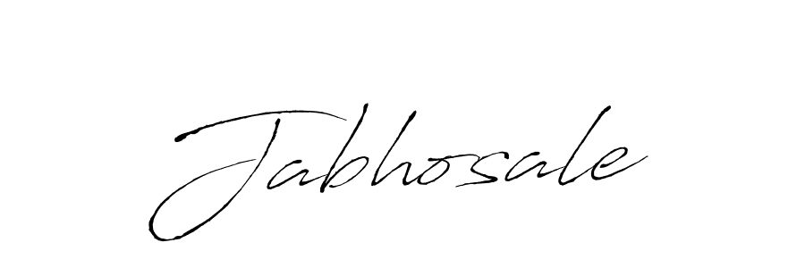 Jabhosale stylish signature style. Best Handwritten Sign (Antro_Vectra) for my name. Handwritten Signature Collection Ideas for my name Jabhosale. Jabhosale signature style 6 images and pictures png