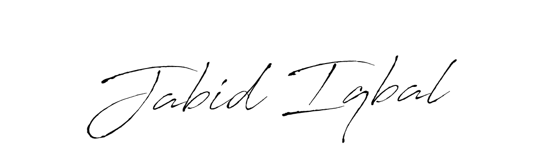 Antro_Vectra is a professional signature style that is perfect for those who want to add a touch of class to their signature. It is also a great choice for those who want to make their signature more unique. Get Jabid Iqbal name to fancy signature for free. Jabid Iqbal signature style 6 images and pictures png