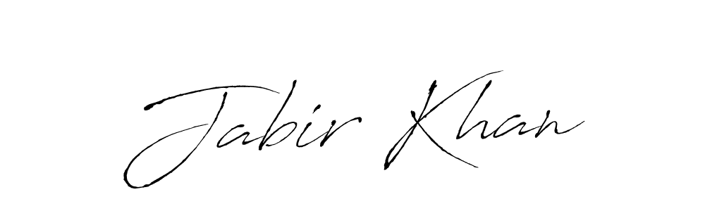 How to make Jabir Khan name signature. Use Antro_Vectra style for creating short signs online. This is the latest handwritten sign. Jabir Khan signature style 6 images and pictures png