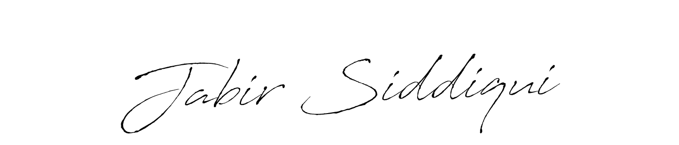 Design your own signature with our free online signature maker. With this signature software, you can create a handwritten (Antro_Vectra) signature for name Jabir Siddiqui. Jabir Siddiqui signature style 6 images and pictures png