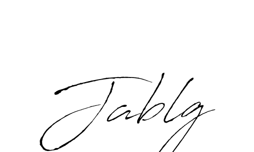 Make a beautiful signature design for name Jablg. With this signature (Antro_Vectra) style, you can create a handwritten signature for free. Jablg signature style 6 images and pictures png