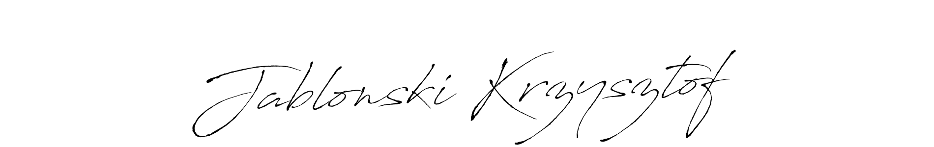 See photos of Jablonski Krzysztof official signature by Spectra . Check more albums & portfolios. Read reviews & check more about Antro_Vectra font. Jablonski Krzysztof signature style 6 images and pictures png