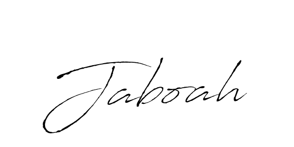 Make a beautiful signature design for name Jaboah. With this signature (Antro_Vectra) style, you can create a handwritten signature for free. Jaboah signature style 6 images and pictures png