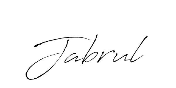 Also we have Jabrul name is the best signature style. Create professional handwritten signature collection using Antro_Vectra autograph style. Jabrul signature style 6 images and pictures png