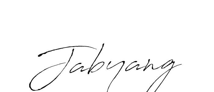 Make a beautiful signature design for name Jabyang. With this signature (Antro_Vectra) style, you can create a handwritten signature for free. Jabyang signature style 6 images and pictures png