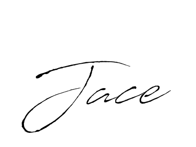 Use a signature maker to create a handwritten signature online. With this signature software, you can design (Antro_Vectra) your own signature for name Jace. Jace signature style 6 images and pictures png