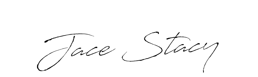 Make a beautiful signature design for name Jace Stacy. With this signature (Antro_Vectra) style, you can create a handwritten signature for free. Jace Stacy signature style 6 images and pictures png