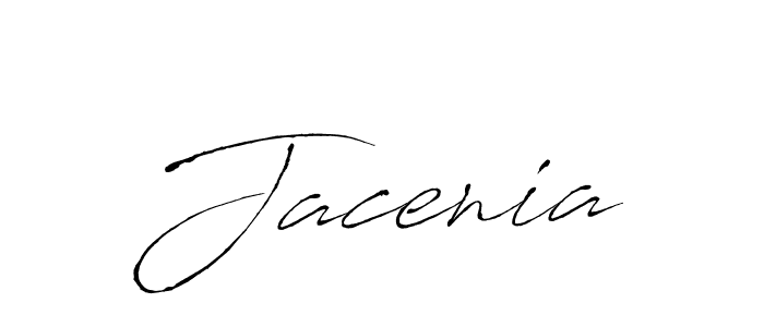 Design your own signature with our free online signature maker. With this signature software, you can create a handwritten (Antro_Vectra) signature for name Jacenia. Jacenia signature style 6 images and pictures png